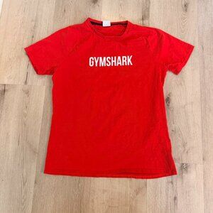 Gymshark Apollo Short Sleeve T-Shirt - Red - Large